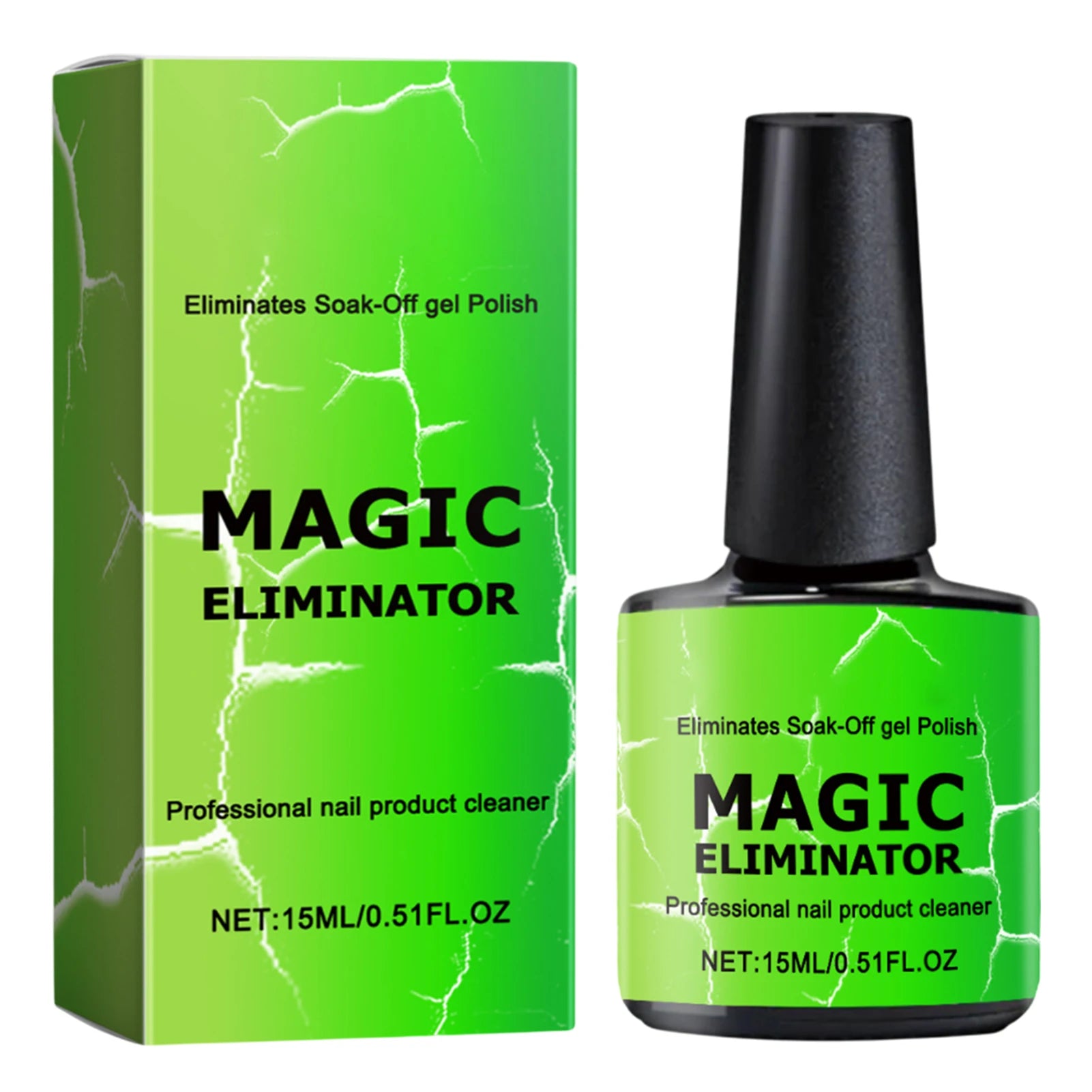 Gel Nail Polish Remover — Quick Soak Off Solution for Acrylics