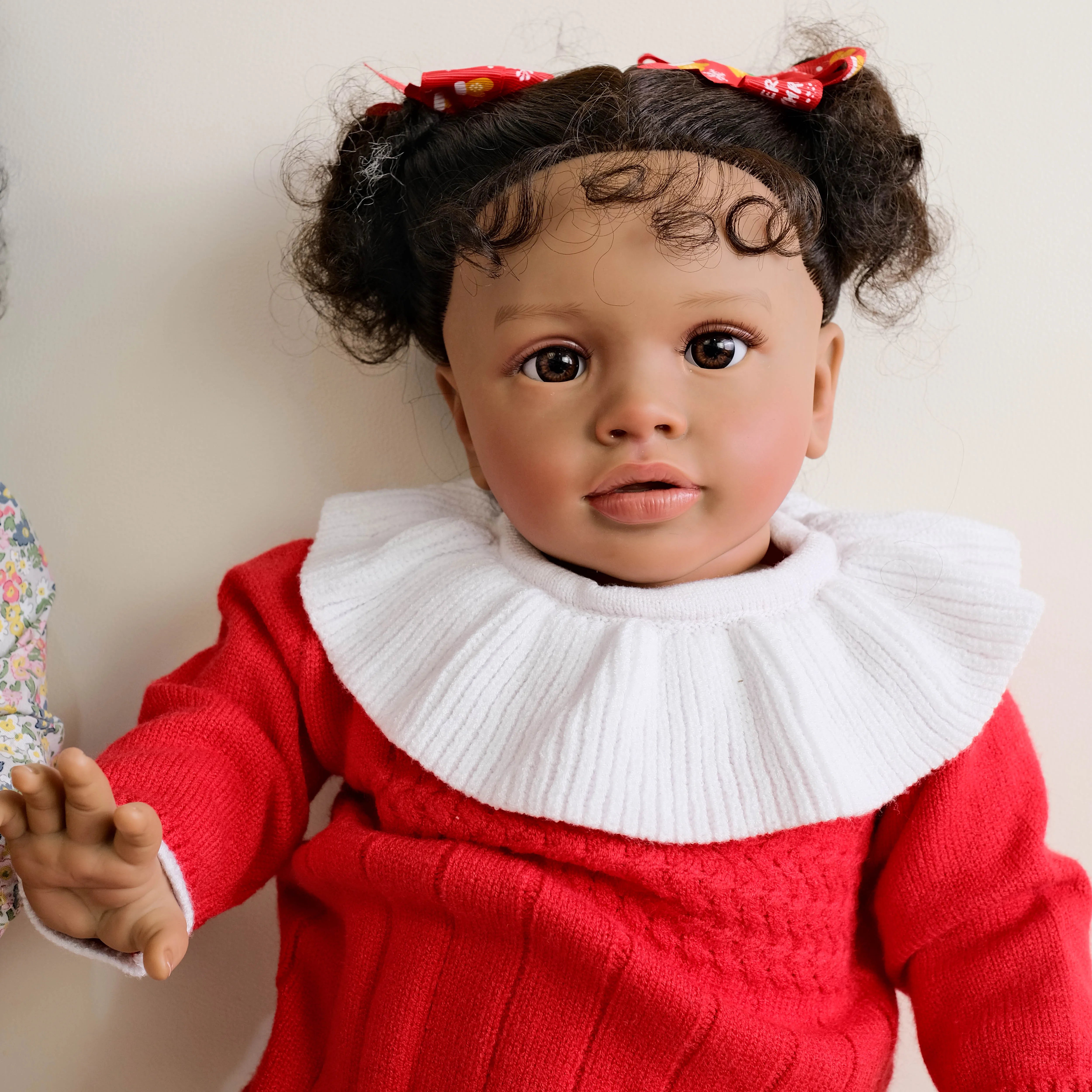 NPK Lifelike Reborn Toddler Doll — 26 Inch Soft Touch Dark Skin Baby