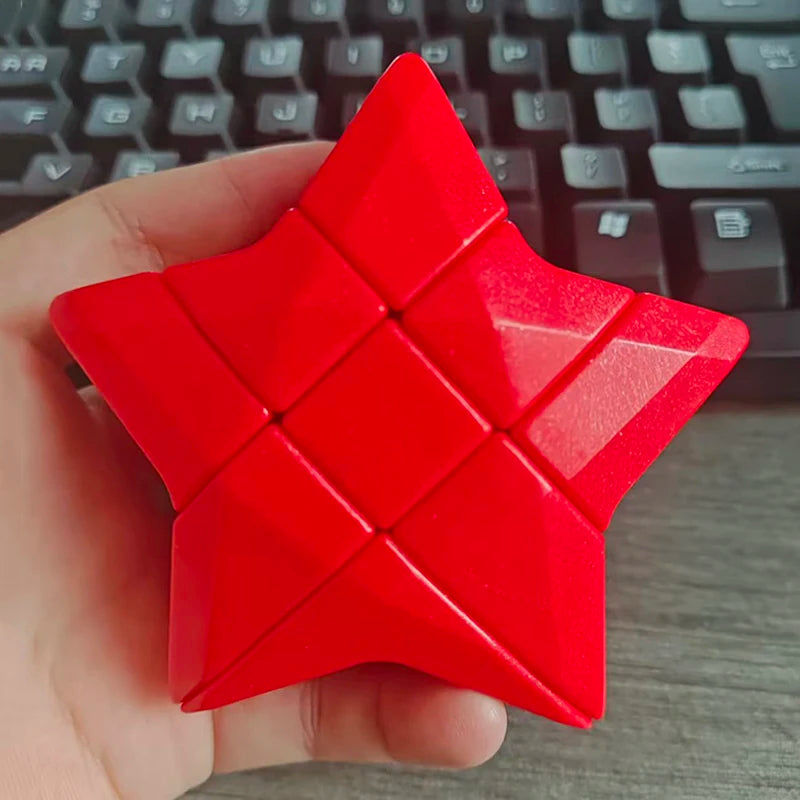 muddy Puddles Pentagon Star Twist Puzzle — 3x3x3 Educational Speed Cube