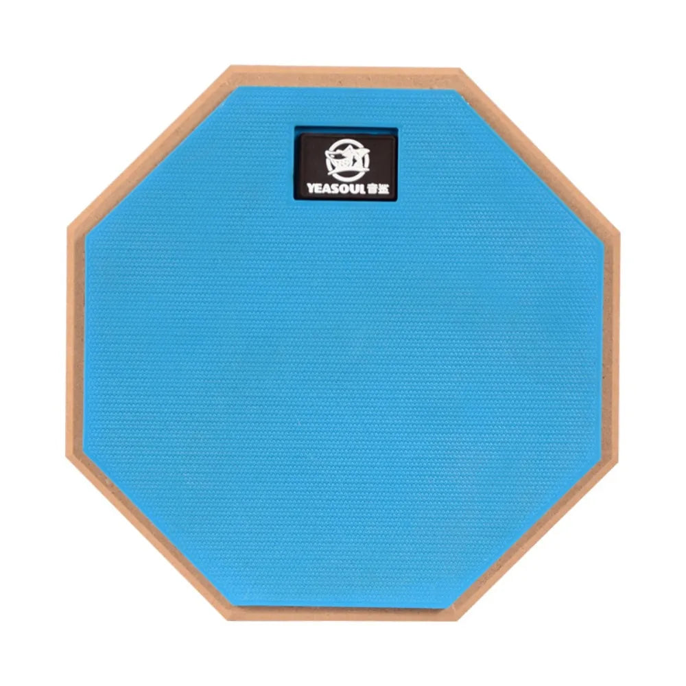 8-Inch Snare Drum Practice Pad — Shock-Absorbent Training Tool
