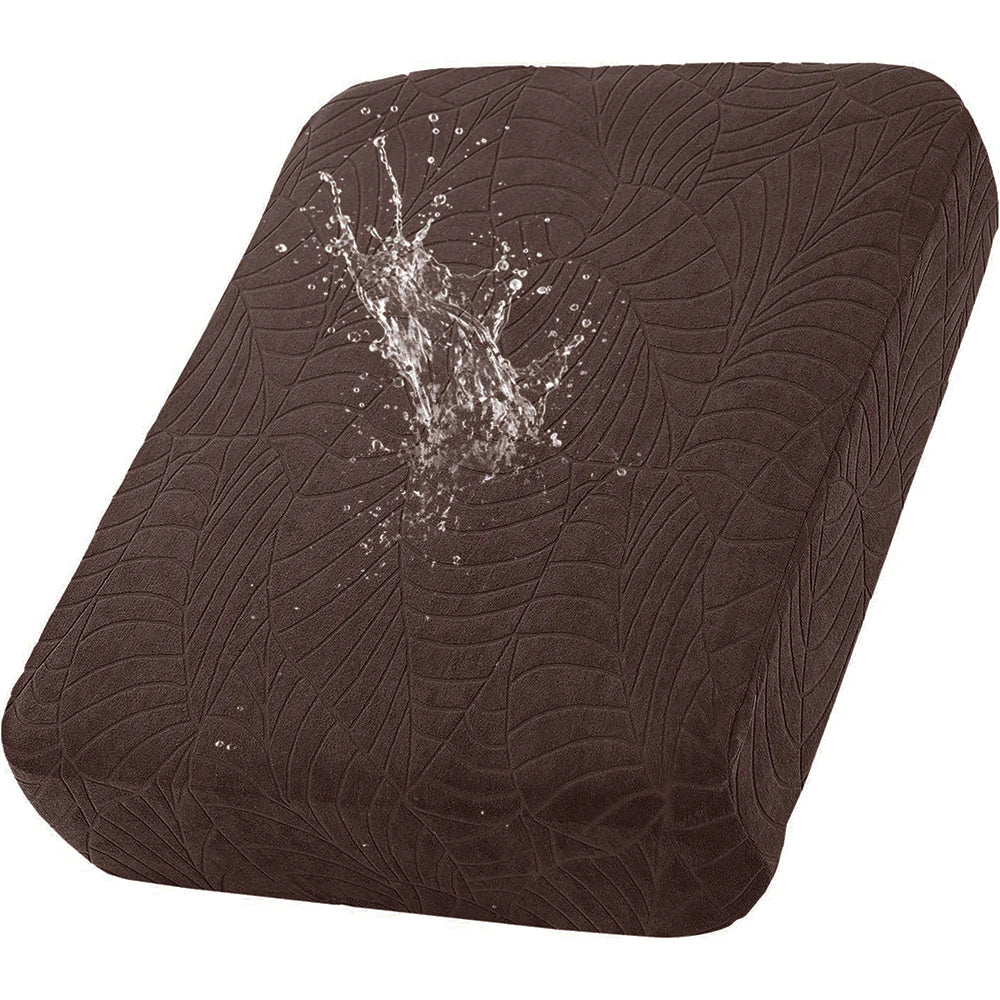 airldianer Jacquard Sofa Cushion Cover — Waterproof Stretch Protector