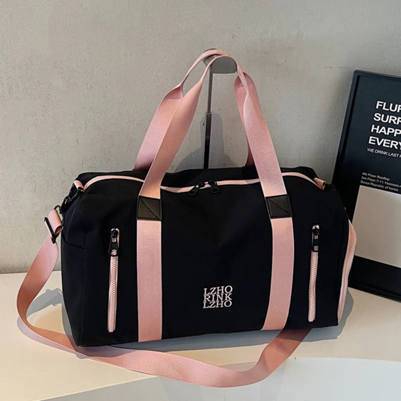 Women's Travel Duffel Bag — Lightweight Weekend Overnight Tote