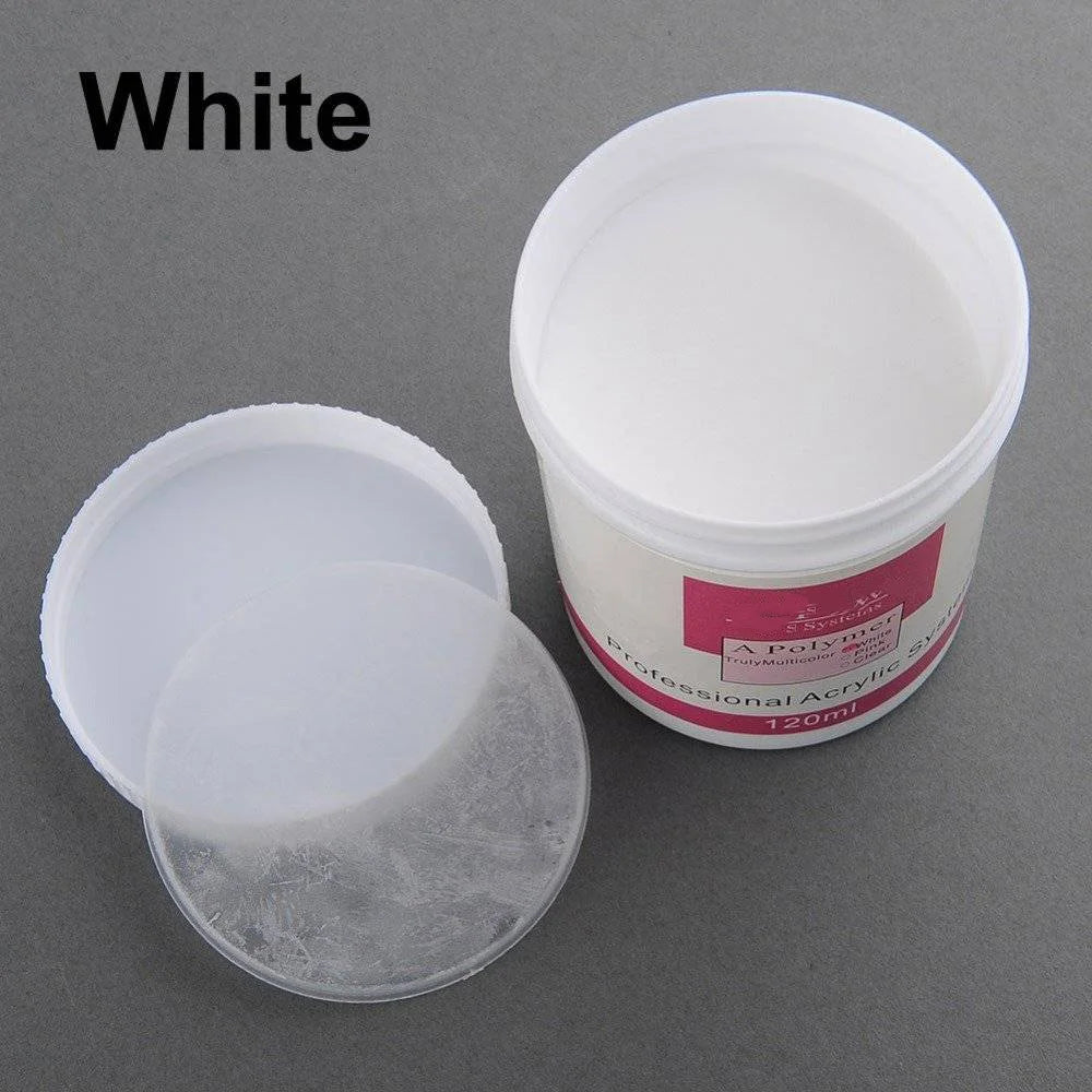 HotPress Acrylic Nail Powder — Professional Crystal Clear Polymer for DIY Art