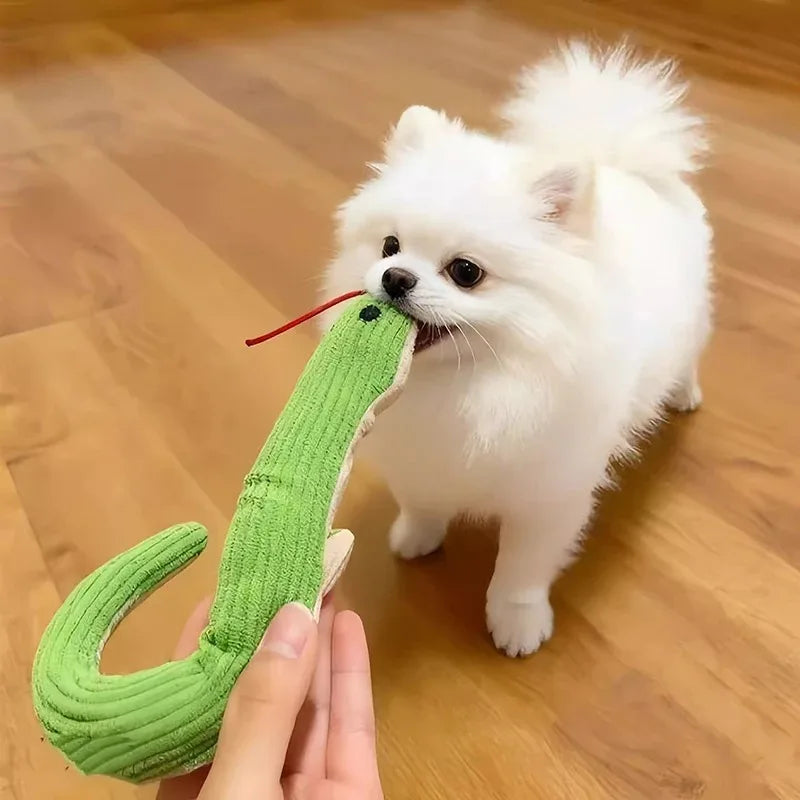 Plush Snake Pet Toy — Interactive Kick Toy for Cats and Dogs