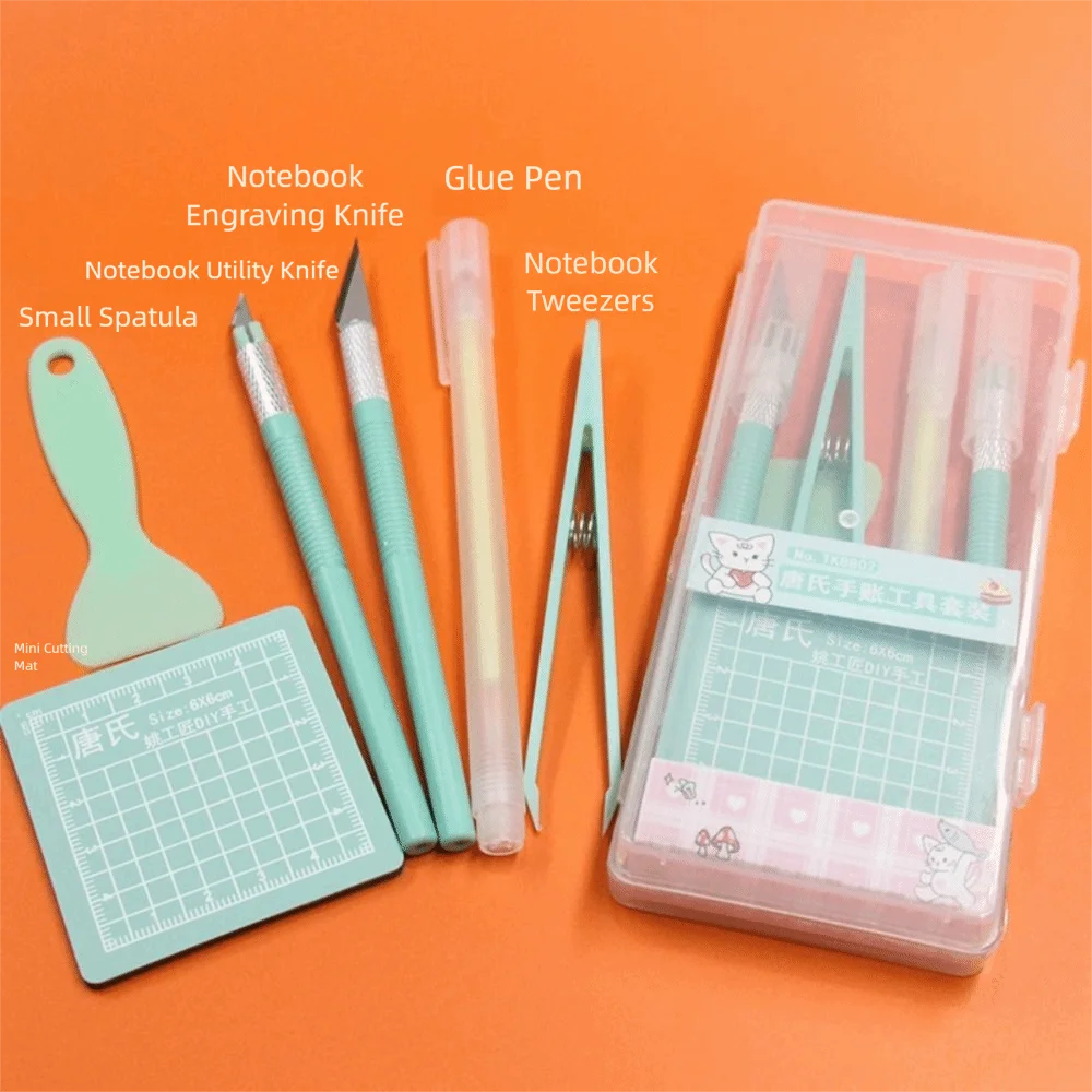 DIY Scrapbook Tool Set — 5-Piece Precision Crafting & Carving Kit