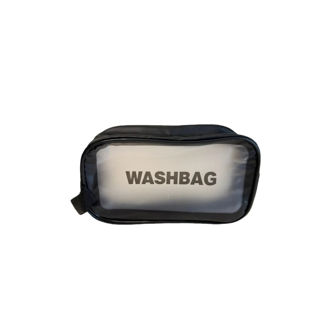 CCKANSCLE Transparent Cosmetic Bag — Large Capacity Travel Makeup Organizer