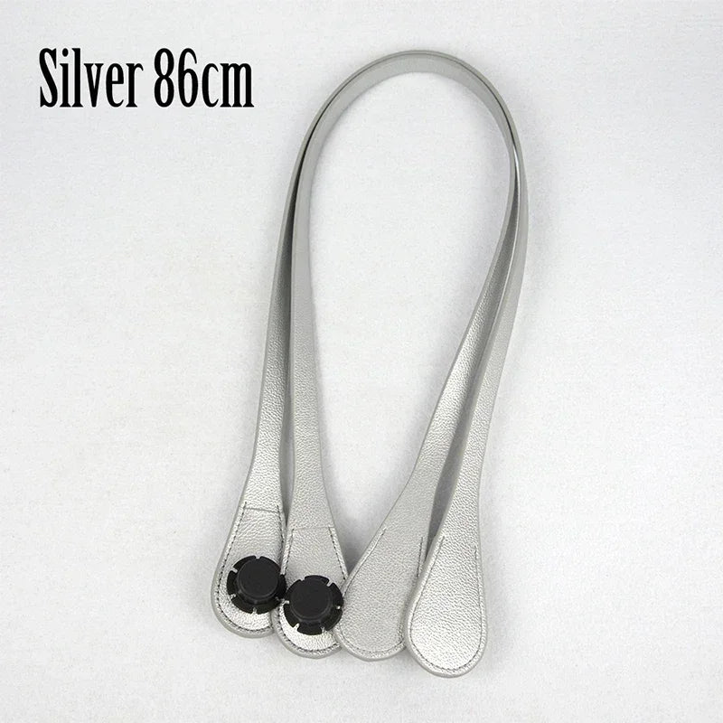 TANQU PU Leather Replacement Handles — Slim Shoulder Straps for Handbags
