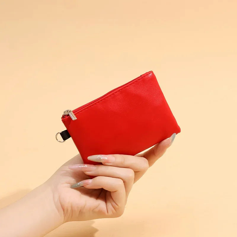eTya Mini PU Leather Wallet — Compact Coin Purse & Card Holder