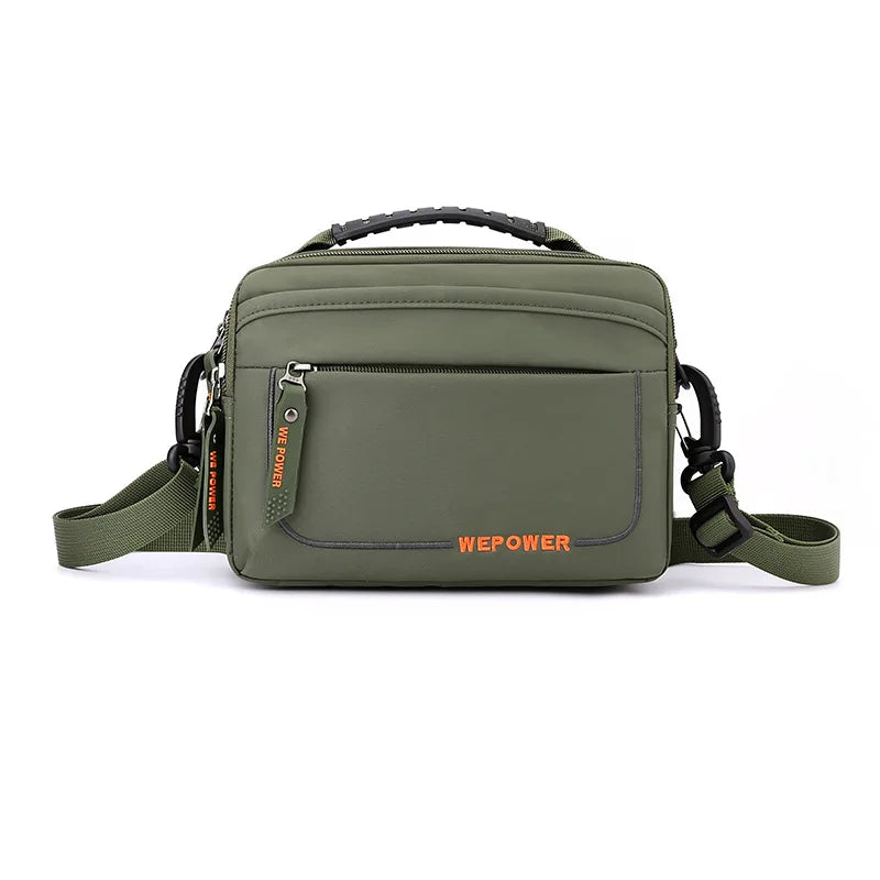 Acoki Messenger Shoulder Bag — Lightweight Multi-Pocket Crossbody Satchel