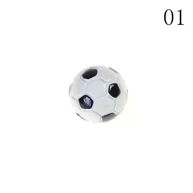 MYPANDA Miniature Sports Balls — Realistic Dollhouse Decor Accessory