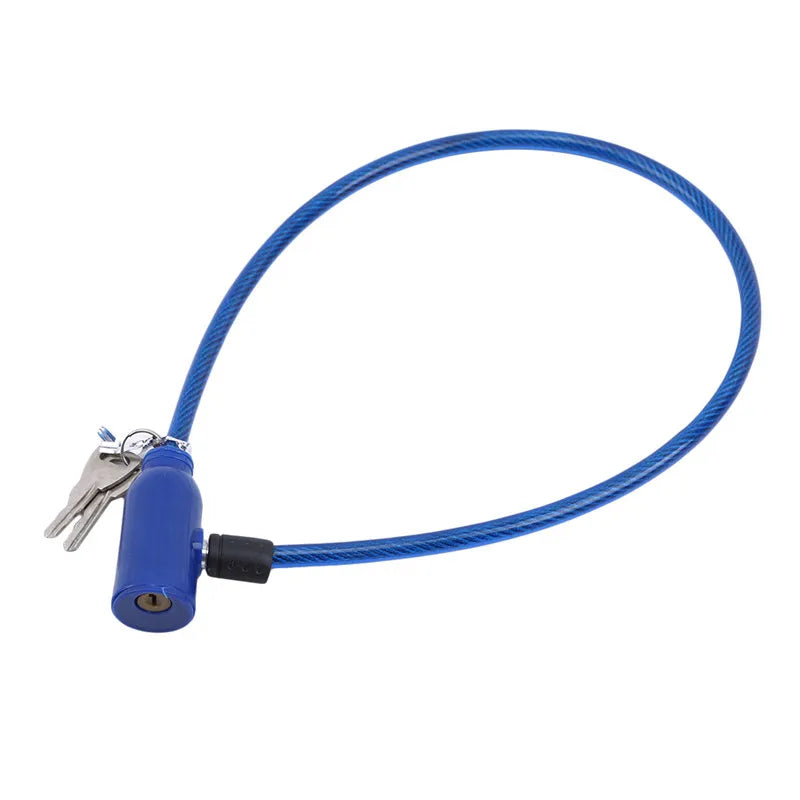 Multifunctional Bicycle Cable Lock — Portable Anti-Theft Security Wire