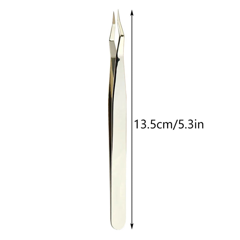 JETTING Lash Extension Tweezers — High Precision Stainless Steel Beauty Tool