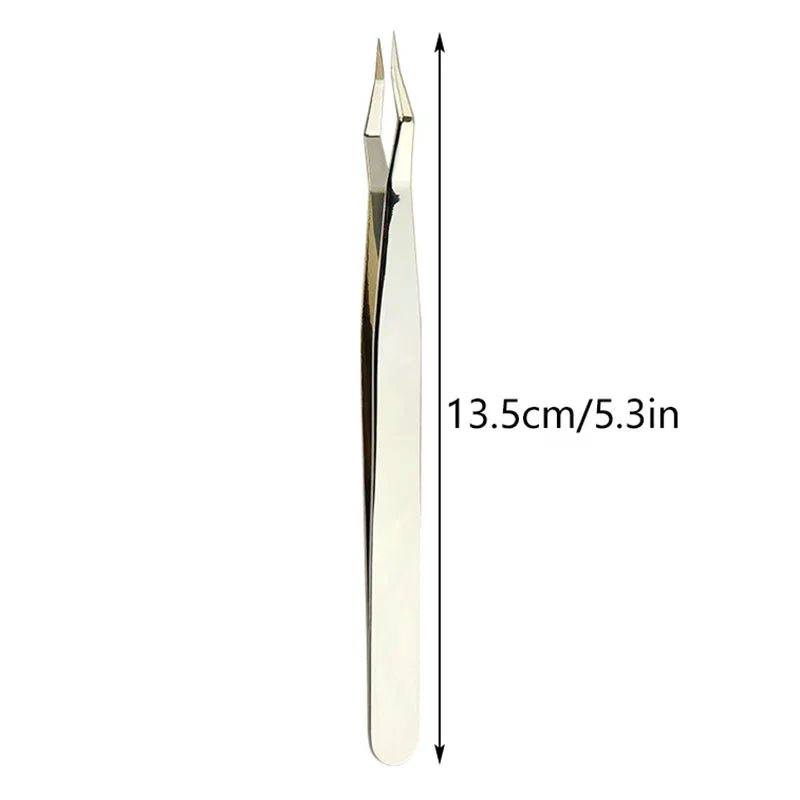AACAR Lash Extension Tweezers — High Precision Stainless Steel Beauty Tool