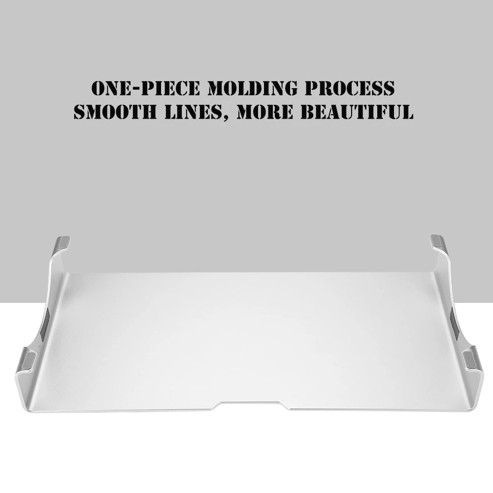 VBESTLIFE Aluminum Monitor Riser — Ergonomic Desk Stand for Laptops and Screens