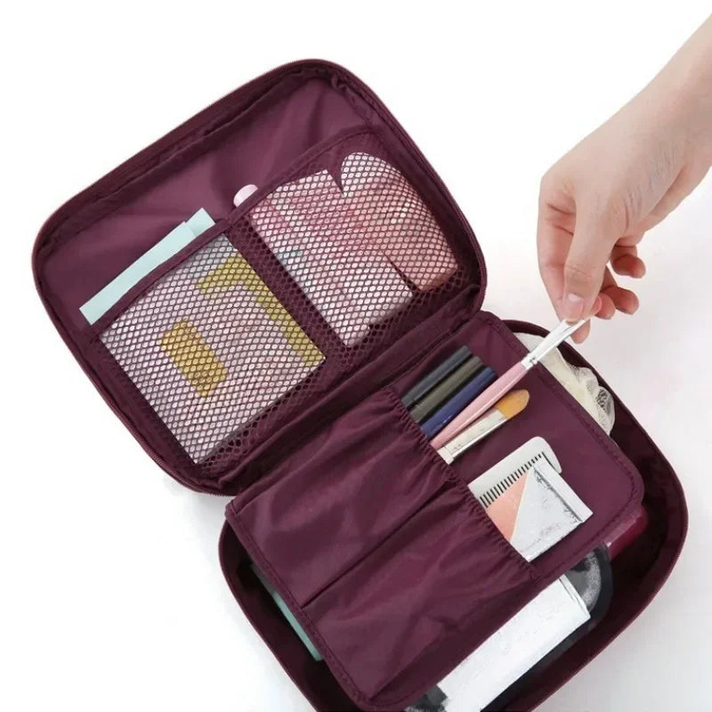 eTya Women's Travel Cosmetic Bag — Large Waterproof Makeup Organizer