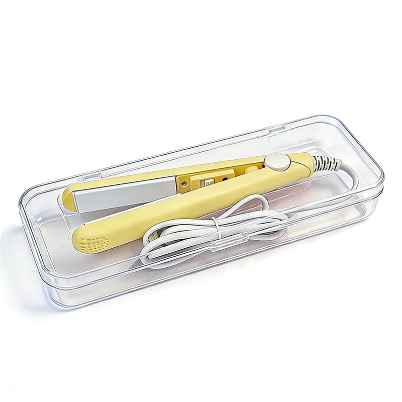 oumonoka Mini Ceramic Hair Straightener — Portable Styling Tool for Travel