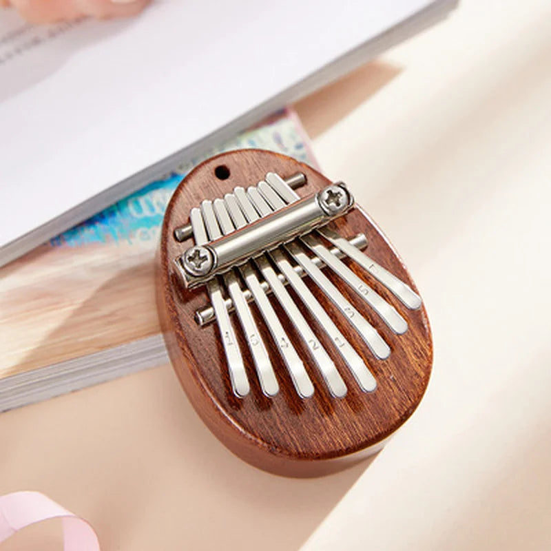 Mini 8-Key Thumb Piano — Portable Kalimba Musical Instrument