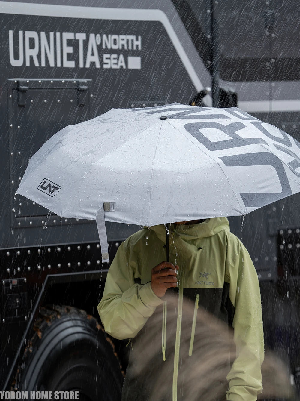 Tactical Automatic Folding Umbrella — UV Protection & Heavy Duty Design