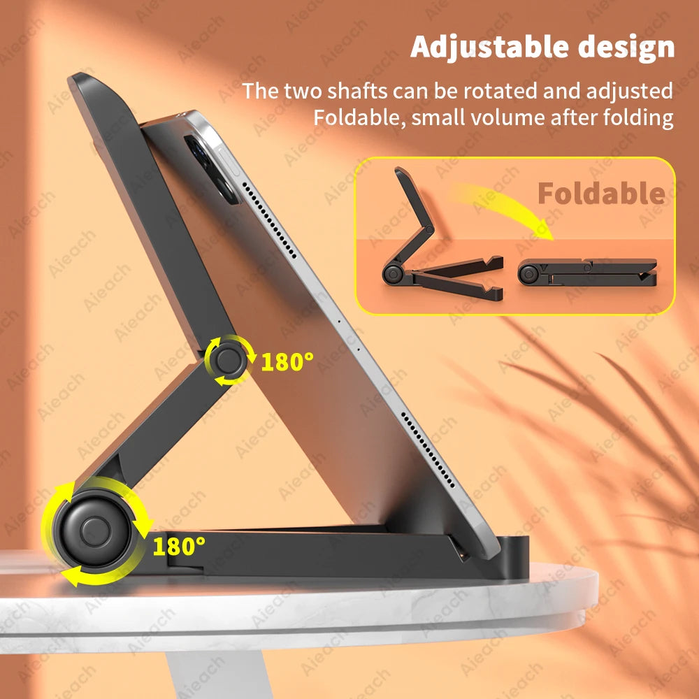 VUUV Portable Tablet Stand — Adjustable and Foldable Device Holder