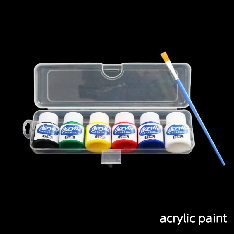 Multi-Surface Paint Set — Vibrant Pigments for Canvas, Wood, and Paper
