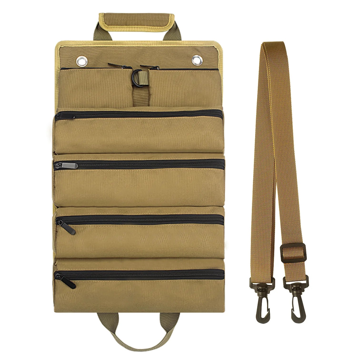 YTYIN Heavy Duty Tool Roll Bag — Waterproof Portable Organizer
