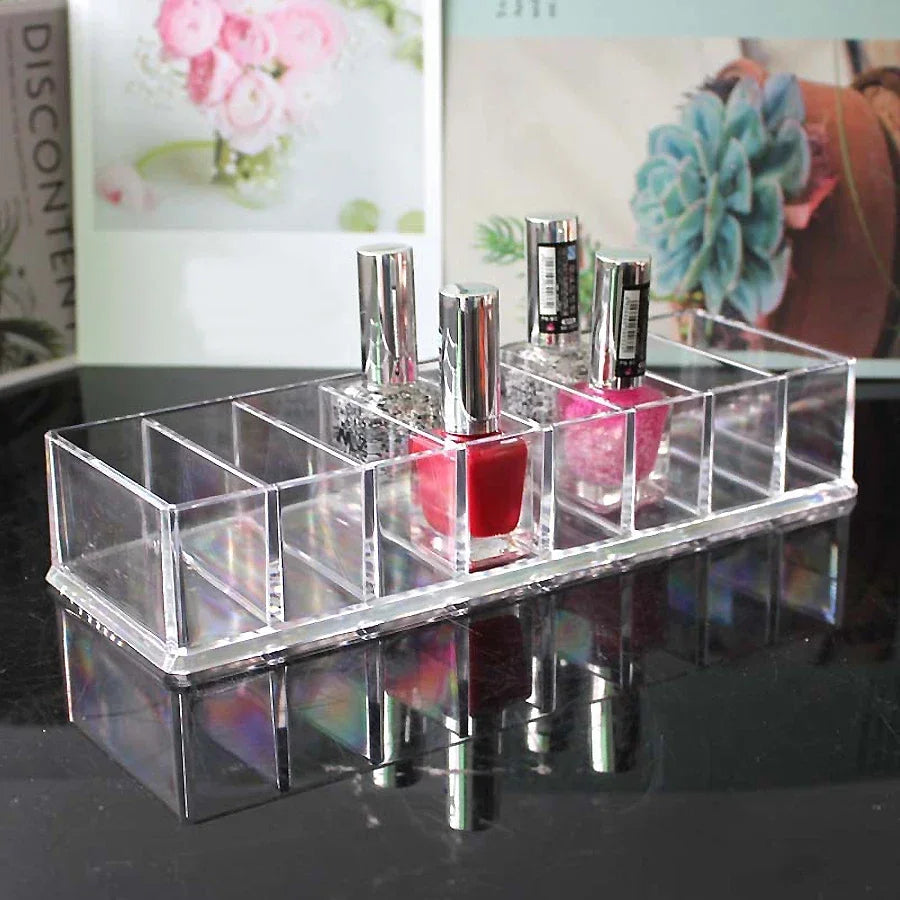Art lalic Nail Polish Organizer — Transparent Acrylic Display Stand
