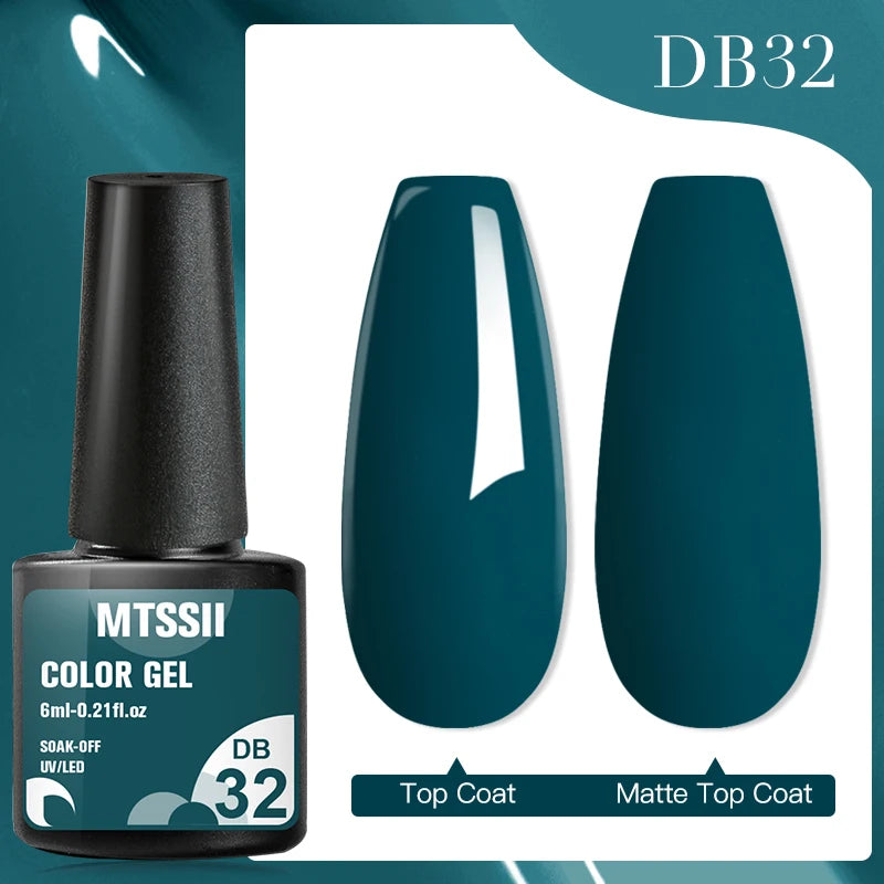Mtssii Reflective Glitter Gel Nail Polish — Sparkling Holographic Effect