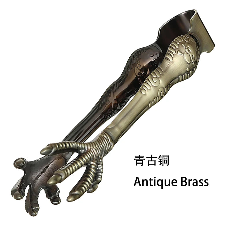 Eagle Claw Ice Tongs — Creative Stainless Steel Serving Tool