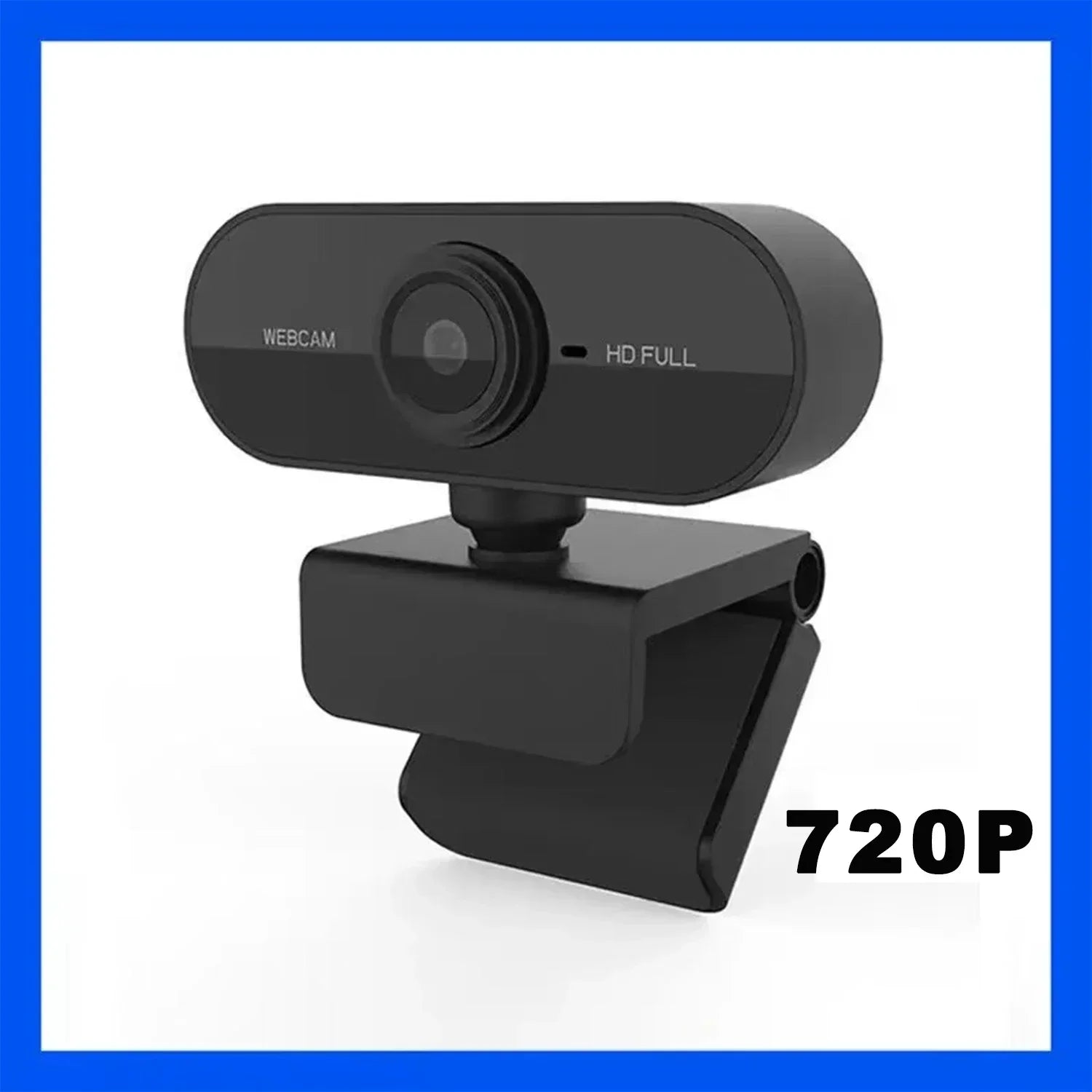 High Definition USB Webcam — Auto Focus with Integrated Microphone