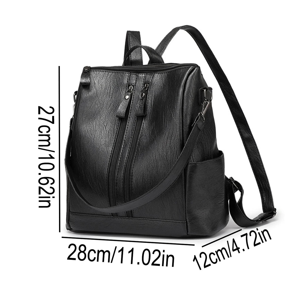 Women's Fashion Casual Backpack — Lightweight Daily Travel Bag