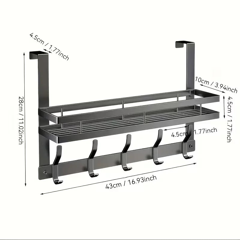 Over-The-Door Organizer — Space Saving Storage