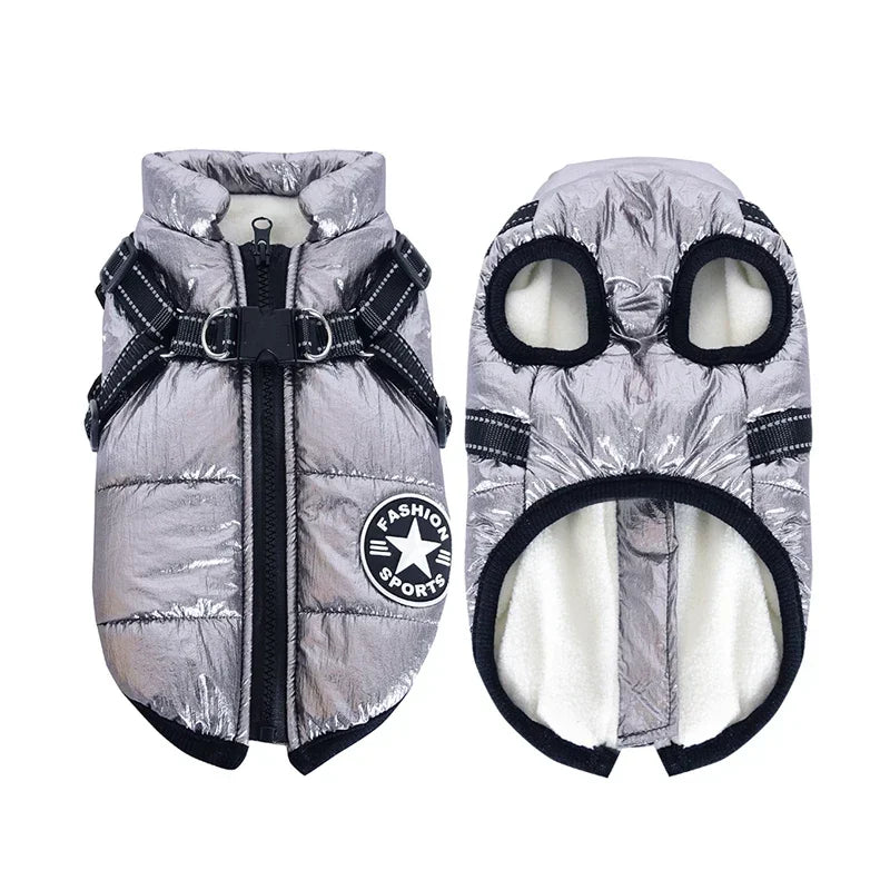 Dog Winter Coat — Waterproof Fleece Jacket