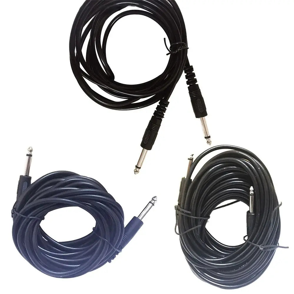 Guitar Audio Patch Cable — High Shielding Instrument Cord for Amplifiers