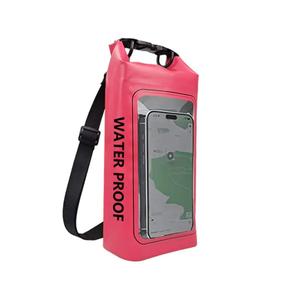2L Waterproof Mobile Phone Bag — Touchscreen Compatible Dry Bag for Swimming