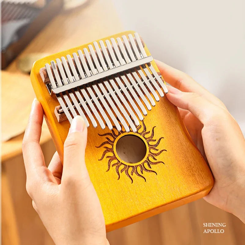 Solid Wood Kalimba Thumb Piano — Ethereal Sound Musical Instrument