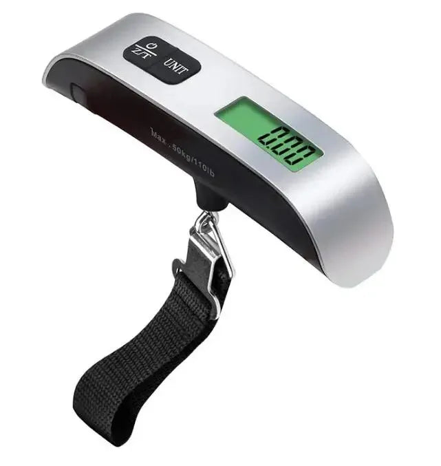 Digital Luggage Scale — Portable Handheld Weight Checker for Travel