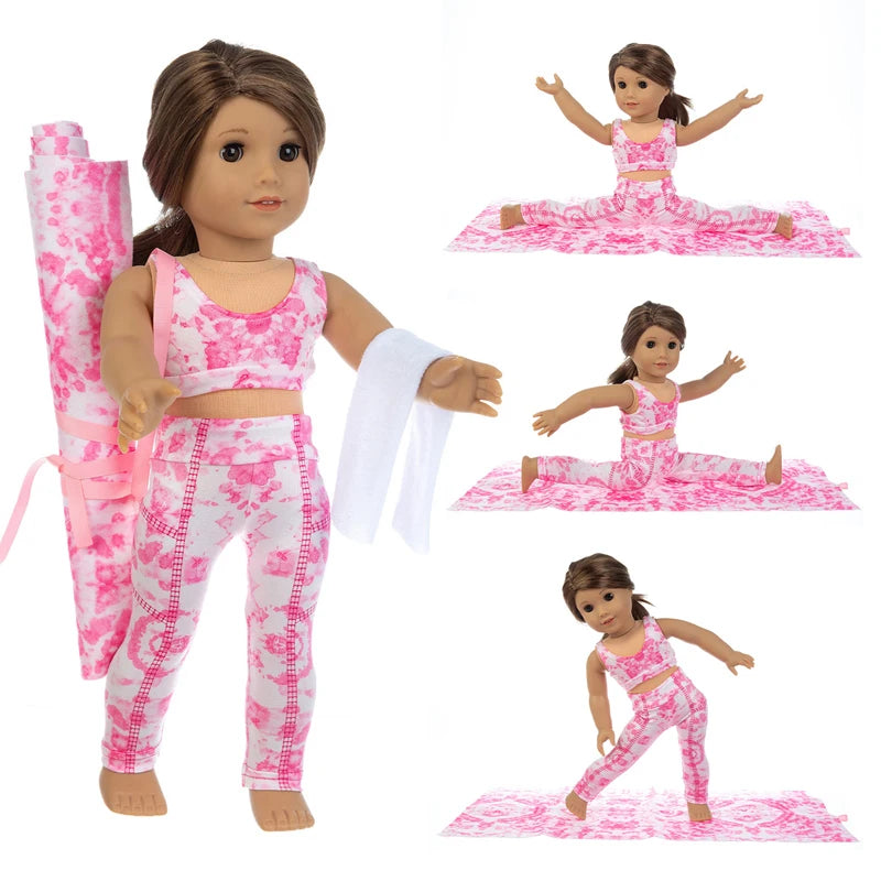 Miao Mama ai wawa Winter Doll Coat — Warm Outfit for 18 Inch Dolls
