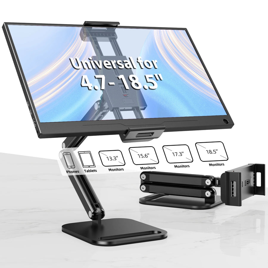 Uperfect Portable Monitor Stand — Adjustable Desktop Display Holder