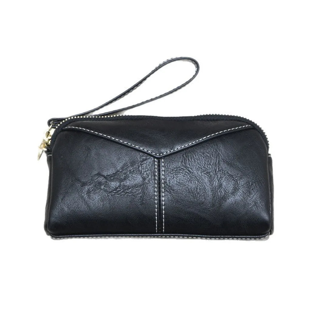 Women's Multifunctional Long Clutch Wallet — Stylish Phone & Card Organizer