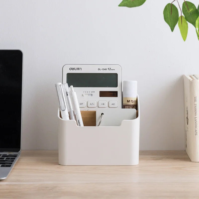 Multi-Functional Desktop Storage Box — Remote Control & Cosmetic Organizer