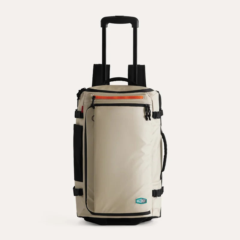 BAGSMART Travel Rolling Luggage — Multifunction 3-in-1 Carry On Backpack