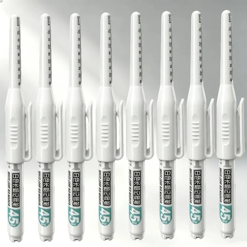 HOPK White Permanent Marker Pens — Multi-Surface Paint Pen Set