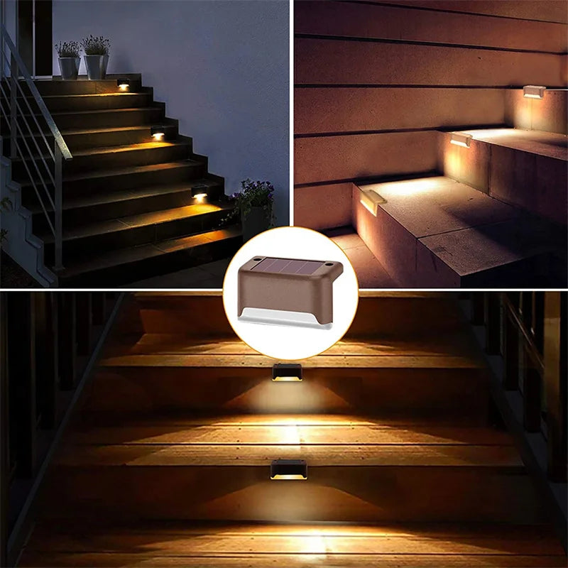 IWP Solar Deck Lights — Waterproof LED Step Lights for Outdoor Decor