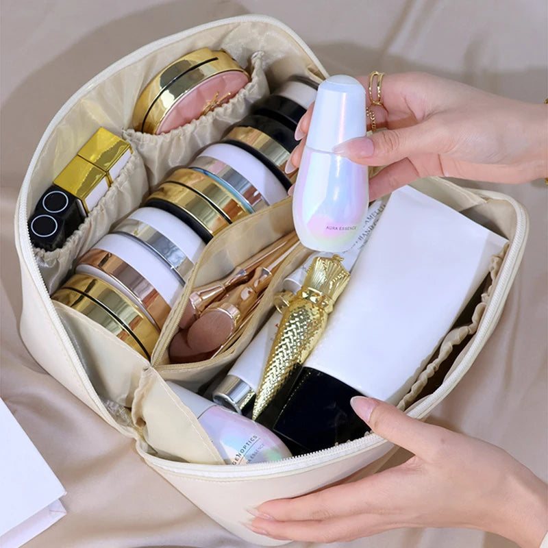 Portable Travel Cosmetic Bag — Waterproof Makeup Case & Organizer
