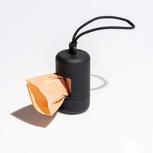 Portable Dog Poop Bag Carrier — Stylish Pet Waste Bag Dispenser