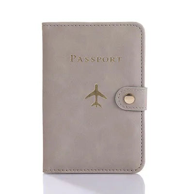 SNUGUG Leather Passport Holder — Waterproof Travel Wallet & Card Case