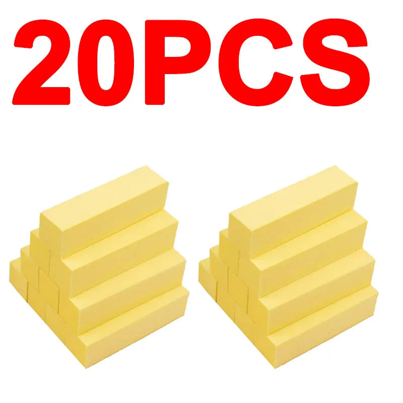 Professional Nail Buffer Block Set — Smoothing and Polishing Tool