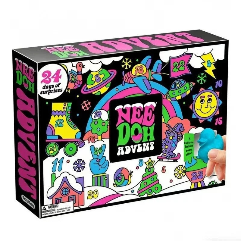 NEEDOH Fidget Doll Advent Calendar — Stress Relief Countdown Toy
