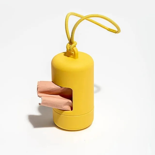 Portable Dog Poop Bag Carrier — Stylish Pet Waste Bag Dispenser