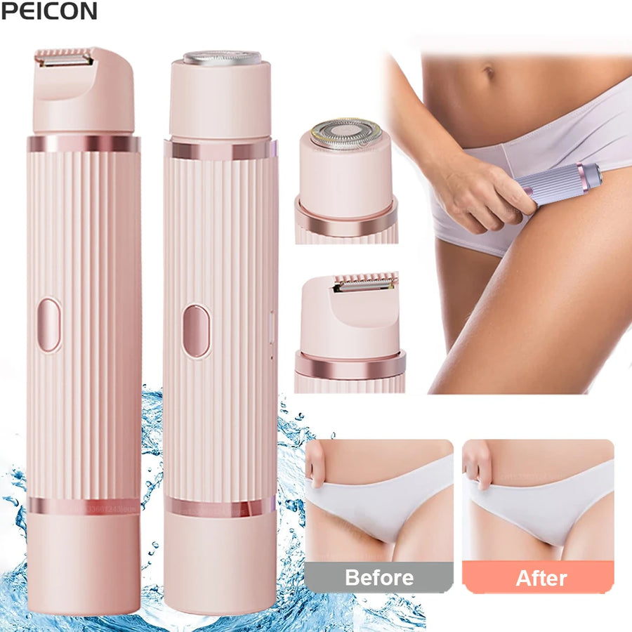 peicon Electric Razor for Women — Waterproof Body & Bikini Trimmer